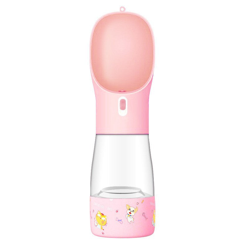 2-in-1 Pet Water and Food Bottle for Dogs