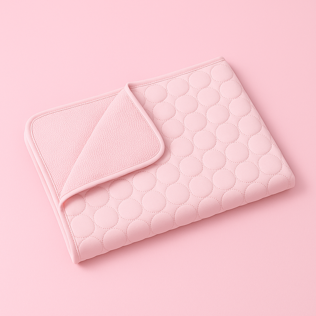 Dog Cooling Mat Cooling Pad For Pets Chilly Pad For Kennels, Crates, Cars, Indoor & Outdoor Ice Silk Mat Cooling Blanket Cushion Non-Toxic Breathable Sleep Bed Beach