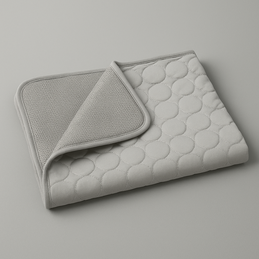 Dog Cooling Mat Cooling Pad For Pets Chilly Pad For Kennels, Crates, Cars, Indoor & Outdoor Ice Silk Mat Cooling Blanket Cushion Non-Toxic Breathable Sleep Bed Beach